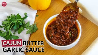 CAJUN GARLIC BUTTER SAUCE RECIPE  HOW TO MAKE CAJUN GARLIC BUTTER SAUCE FOR SEAFOOD  HINZ COOKING [upl. by Filbert]