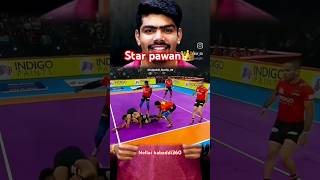 Pawan mass Raides 🔥👑 kabaddi360 kabaddishorts indiansports prokabaddi pklseason11 pkl yks [upl. by Hough764]