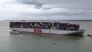 OOCL Felixstowe 10th Aug 2024 [upl. by Acessej]