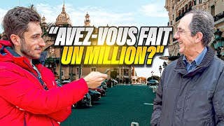 Jai demandé aux MILLIONNAIRES de MONACO  combien vous gagnez [upl. by Timon]