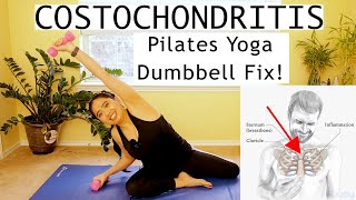 Chest Tightness Pain and Weakness Costochondritis Pilates Progression Fix [upl. by Anaela]