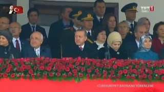 29 Ekim Cumhuriyet Bayramı Kutlamaları  Ankara Atatürk Kültür Merkezi  2014 [upl. by Eustazio695]