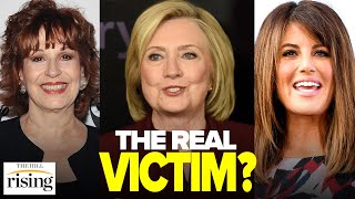 Katie Halper Joy Behar’s GROSS Claim Hillary Is The REAL VICTIM In Clinton Lewinsky Sex SCANDAL [upl. by Laitselec107]