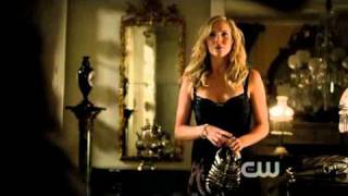 Mrs Lockwood Shot Caroline  3x01 The Birthday TVD Scene [upl. by Vin]