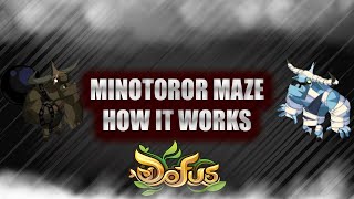 DOFUS 270 GUIDE MINOTOROR MAZE HOW IT WORKS [upl. by Ahsan]