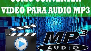 Como Converter um Video Para Audio MP3atube catcher [upl. by Cirderf]