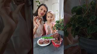 🍓🍫Jahodovočokoládové muffiny 🍫🍓😋 recept food muffins jahody cokolada [upl. by Netsryk]