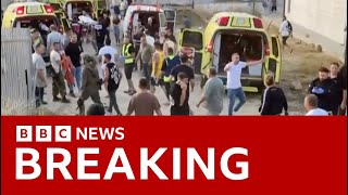 Israel vows revenge after rocket strike kills 11 young people in Golan Heights  BBC News [upl. by Enirac]