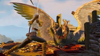 Ciri Kills Basilisk and Saves Bloody Baron Witcher 3  Out of Shadows Story Quest [upl. by Simonetta]