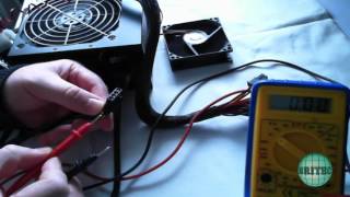 Manually Test a PSU Power Supply With a Multimeter by Britec [upl. by Gerrie]