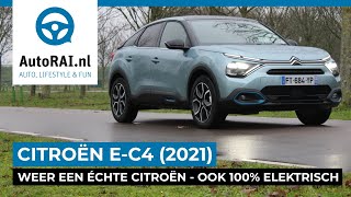 Citroën eC4 2021  Met magische tabletlade  REVIEW  AutoRAI TV [upl. by Atalanti]