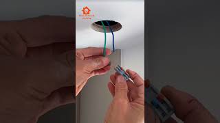 Quick installation method of downlight downlightsportlight electricalelectric [upl. by Albarran]