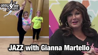 JAZZ CHOREO WITH GIANNA MARTELLO ALDC INTERNATIONAL VIRTUAL DANCE CONVENTION l Abby Lee Miller [upl. by Barnie]