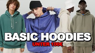 Die besten BASIC HOODIES unter 100€  Basic amp Oversized Fit  Kosta Williams [upl. by Lledyl747]