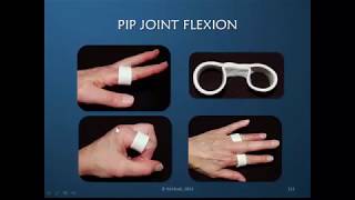 Obstinate PIP Joint Part 11 of 12 Active Redirection for PIP Joint Flexion Demonstration [upl. by Nanfa]