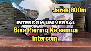 Review Intercom Retouch X3 Universal  Bisa pairing ke semua jenis Intercom jarak 600m [upl. by Aissak]