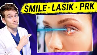 Should You Get SMILE LASIK or PRK Eye Surgery [upl. by Nawoj908]