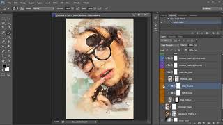 Quick Sketch Photoshop Action Tutorial [upl. by Nixon245]