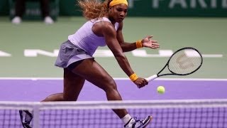 Serena Williams vs Agnieszka Radwanska  2013 TEB BNP Paribas WTA Championships Istanbul Highlights [upl. by Ko]