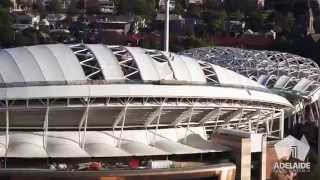 Adelaide Oval time lapse  from start to finish [upl. by Ariad]