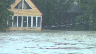 Shelburne Falls Flood of 2011 [upl. by Susejedesoj775]