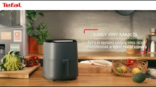 Légkeveréses fritőz Tefal Easy Fry Max 5L Java Pepper EY245B10  A bemutatása [upl. by Annayrb]