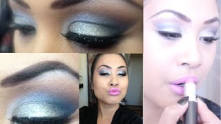 New Years Makeup amp Hair Tutorial [upl. by Ramah653]