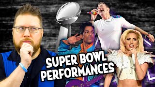 Top 10 SUPER BOWL Halftime Show Performances  Ranked [upl. by Imij]