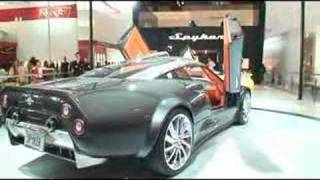 Spyker world premiere sports car C8 Aileron [upl. by Eddina671]