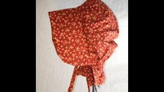 How to Sew a Prairie Bonnet [upl. by Refinne]