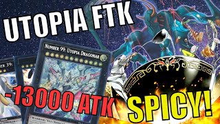 UTOPIA FTK  MAY 2024  Yugioh Deck Profile [upl. by Adnohsad]