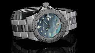 Invicta 14345 Grand Diver Black MOP Dial Automatic [upl. by Anse1]