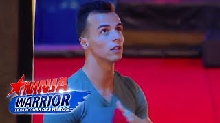 Le parcours de finale Ninja Warrior de Jeremy et Aurélien [upl. by Yelak]