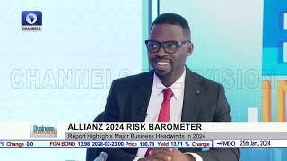 Legislation And Regulation Major Risks To Businesses In Nigeria  Allianz Risk Barometer 2024 [upl. by Anaud557]