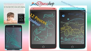 Ardoise Magique Électronique Lcd Tablette Bloc Note Numérique Ardoise couleur 12 pouces [upl. by Nacul95]