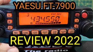 YAESU FT7900 REVIEW 2022 [upl. by Zalucki]