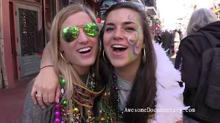 Mardi Gras 2016 Bourbon Street [upl. by Fedak]