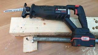 Parkside Performance Cordless Sabre Saw PSSAP 20Li [upl. by Pagas]