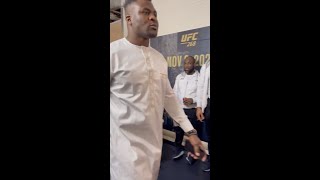 Francis Ngannou vs Ciryl Gane  il a pas dit bonjour 😬 [upl. by Reagan]