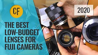 23 of the best LOWBUDGET lenses for Fuji X cameras [upl. by Dreher]