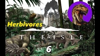 The Isle  Progression with Herbivores Puertasaurus Largest Dinosaur in The Isle [upl. by Wittenburg]