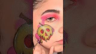 Halloween Apple Makeup Tutorial 🍎 [upl. by Aelahs]