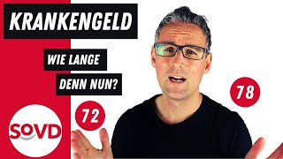 Krankengeld wie lange 72 oder 78 Wochen [upl. by Brose]