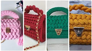 Most Beautiful crochet Purse patterns for girls in 2022  Crochet Patterns [upl. by Ykcor]