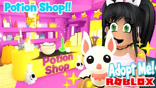 I OPENED a MAGIC POTION SHOP in ADOPT ME Roblox Shop Tour [upl. by Ornie]