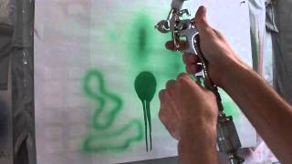 instellen van een spuitpistool setup spraygun setup DUTCH [upl. by Carlye]