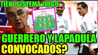 SELECCION PERUANA LISTA DE CONVOCADOS DE JORGE FOSSATI SISTEMA DE JUEGO PARA LOS AMISTOSOS [upl. by Papert990]