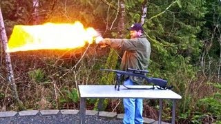 454 Casull Ruger Alaskan Flamethrower [upl. by Nari780]