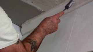 Plastering Cornice Installation in Bathroom [upl. by Krell]