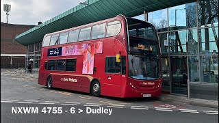 NXWM 4755 ADL Enviro 400 ZF BV57XJY [upl. by Nash]